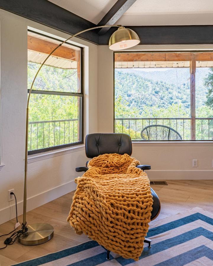 Secluded Mtn Top Family Haven W/Views Spa & Arcade Three Rivers Eksteriør billede